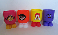 Crazy feet cups